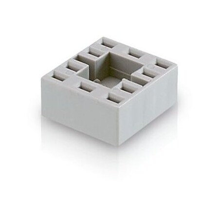 Rafi Switch Contact Blocks / Switch Kits Pcb Plugin Sockt 2Nc 4 Contacts 22Mmx24Mm 5.05.510.648/0000